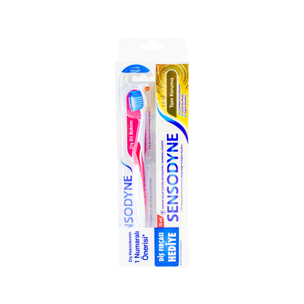 SENSODYN MACUN 75 ML DİŞ FIRÇASI HEDİYELİ Görsel 1