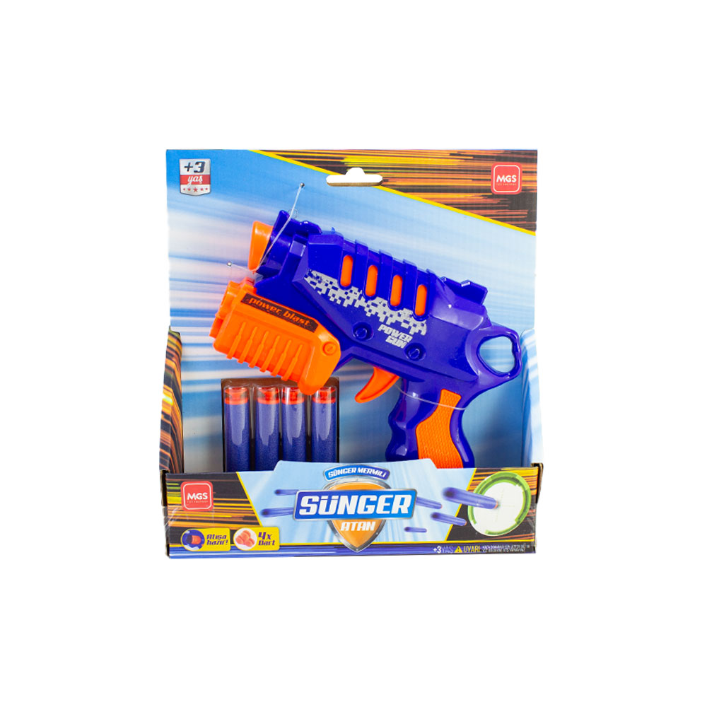MGS URT-01-3719 SPONGE GUN 3 YEDEKLİ TABANCA Görsel 1